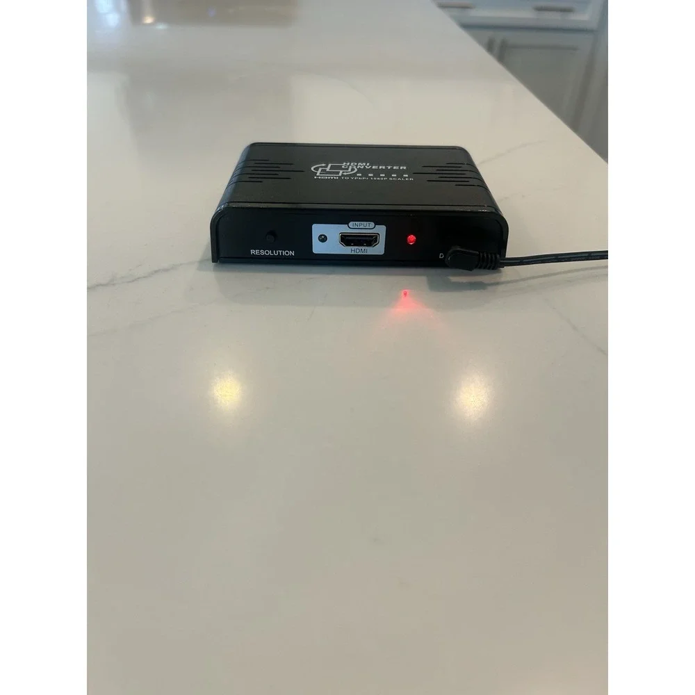 HDMI CONVERTER HDMI TO YPbPr 1080P SCALER - POWER CORD INCLUDED